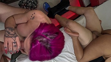 troca de casal com a Trans rabuda