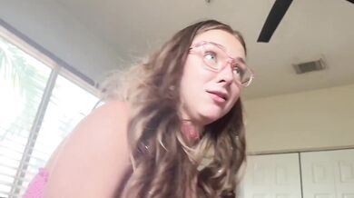 POV breeding teen stepsis in cumshot overload