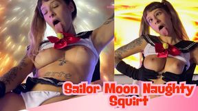 Sailor Moon Cosplay ? Naughty Fantasy Game | Big Squirt