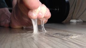 Daddy Feeds Drool and Snot with Legs