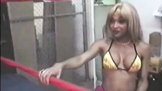 Hot blonde MILF Cuban She-Creature S gets her ass drilled hard in shoes