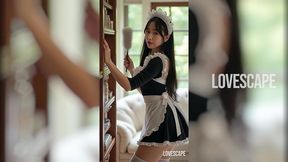 cheating boss pounds his asian maid (ai gen)