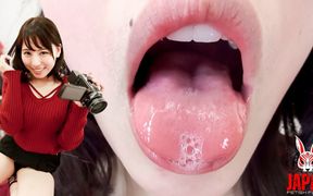 Intimate Selfie: Snow White, Shiho Egami's Sensual Mouth POV