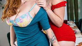 ”Summer Hart  & Annabel Redd have a special swingers Thanksgiving dinner!!”