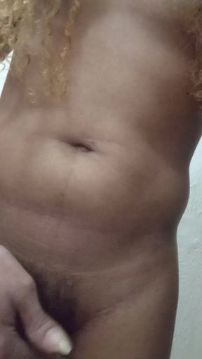 MILF Trans Masturbating