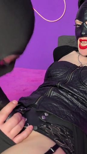 Sissy Deepthroat Training Part 2: Mistress Irena Mur Trains Her Sissy to Swallow Like a Real Whore   Clip 1