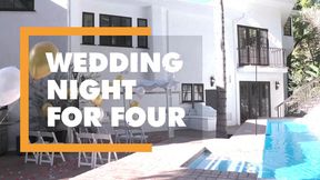 Intense Wedding Orgy with Three Hot Babes Gianna Dior, Kristen Scott, and Jade Kush - First Person View