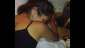 Hot Latina with tatoo&#039_s bends over for K.C.