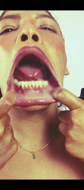 Obeying my master's orders by smoking and sucking cock