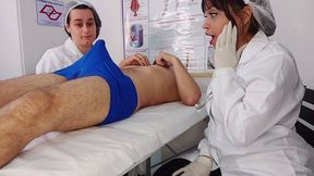 Nurses Surprised By Patients Huge Erection During Consultation!