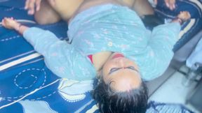 Delivery Boy Asked For Cash. Madam Paid Him With Her Wet Pussy.