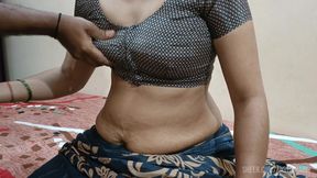 Mistibhabi hard chudai saree pehenkar