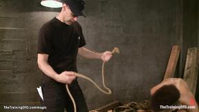 ”Tall skinny ebony banged at training”