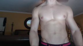 American Model Cj Flexing Show