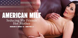 Hot American MILF Magdalene St. Michaels Gets Rimmed and Squirts on Young Cock