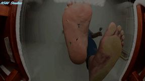 Giant Latina with wide soles FAT SOLE POV CRUSH, GIANTESS - MOV