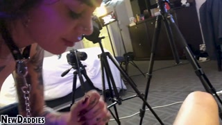 POV Aurora Anarchy Gagging Face Fuck! Gluck Gluck 9000!