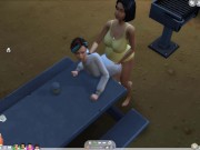 Sex in a park!