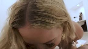 Blonde Beauty Maya Rose Asks for a Taste – You Won't Believe What Happens Next!