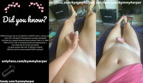 Moaning in your ear while I cum thick big dick femboy sissy huge cumshot