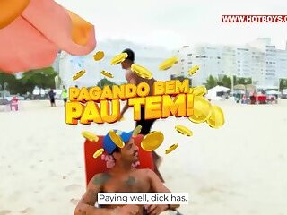 paguei pra mamar o vendedor da praia