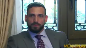 Seductive Suit Action: Enzo Takes Darius Hard in Steaming Boardroom Fuck – 18+