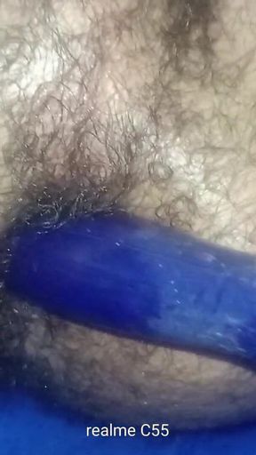 Fucking My Self with My Wife Hair Brush
