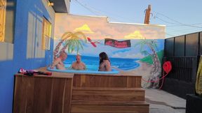 Me, My Stepfather and Vinkig in a Brotherhood with 3