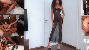 1.90m Slim Japanese-Brazilian Beauty, Ob Honey First Gangbang