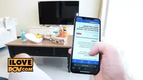 Thai maid Vina Moon gobbles cock in POV