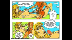 Teen Duo Seduced by Busty Milf in Wild Hentai Tryst