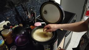 Pilaf from young calf in a multicooker