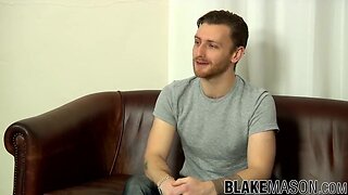 Haired thug tristan stone caresses his phat boner solo