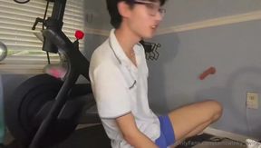 Tam Twinky destroyed his hole raw solo till it dripped cum