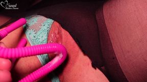 Deep Inside Look of Creamy Wet Pussy - Close up Pussy Play