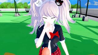 Junko Enoshima DANGANRONPA 3D HENTAI