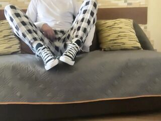 Im Jerking off My Ramrod in Socks