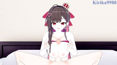 Envision VTuber Hentai 3D Anime Gets Rough In Bedroom With Big Boobs And Cumshot Orgasm