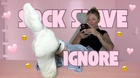Sock Slave Foot Ignore