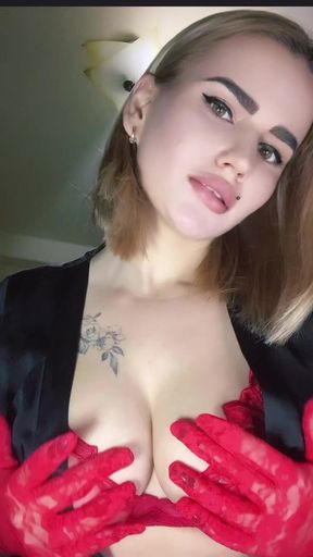 Today a fiery desire made me want to show you my little secrets