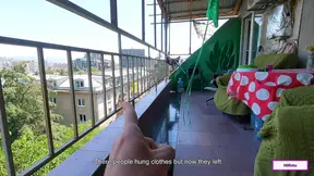 Hot blonde rides big ass on homemade POV