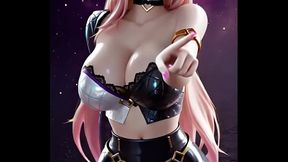 Ahri'_s Alluring Dance (IVE - LOVE DIVE) | LOL | 3D Dance | League of Legends | Uncensored Hentai