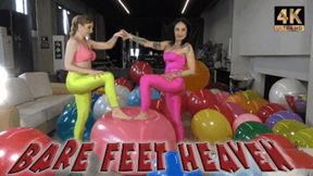 Bare feet heaven