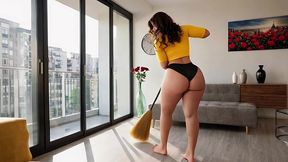 the neighbor secretly watches as my stepson wreck my ass, thick milf with a big booty  ai generated“