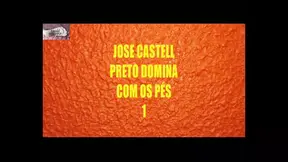 Mature couple explores foot fetish BDSM with amateur crossdressing