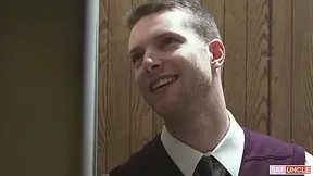 Ryan Jacobs, Benjamin Ryan And Benjamin Blue In Pretend Priest
