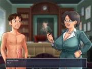 Summertime Saga - Cookie Jar - All Sex Scenes Only - Annie and Principal #1 Part 11