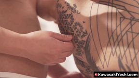 KawasakiYoshi.com - Deviant dom Jin Ueo uses Yoshi Kawasaki as his obedient gay sub