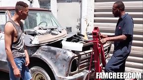 James Jacobs Fucked His Stepdad August Alexander For Car Repairs