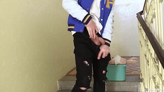 Hot neighbor pounded by lucky blond twink pov - bigstr hunks bareback
